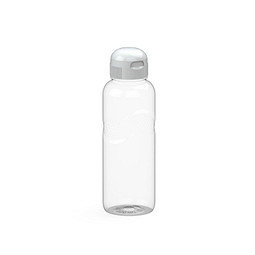 Trinkflasche  Carve Sports, 750 ml, RENEW, transparent/weiss