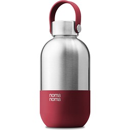 Trinkflasche Edelstahl, Rot 500ml, Rot