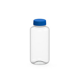 Trinkflasche Refresh, 700 ml, RENEW, transparent/standard-blau PP