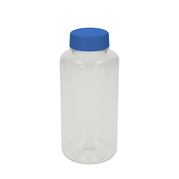 Trinkflasche Refresh, 700 ml, transparent/blau