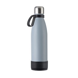 Trinkflasche RETUMBLER-myTOULON, grau/schwarz/schwarz