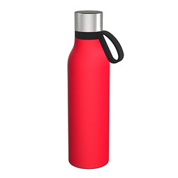 Trinkflasche RETUMBLER-myTOULON II 820, rot, Ringschwarz
