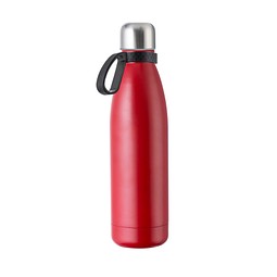 Trinkflasche RETUMBLER-myTOULON, rot, Ring schwarz