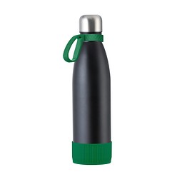 Trinkflasche RETUMBLER-myTOULON, schwarz/grün/grün