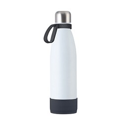 Trinkflasche RETUMBLER-myTOULON, weiß/anthrazit/anthrazit