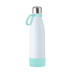 Trinkflasche RETUMBLER-myTOULON, weiß/mint/mint