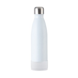 Trinkflasche RETUMBLER-myTOULON, weiß, Sleeve weiß