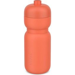trinkflasche squeeze sport 600 ml - peach orange , orange