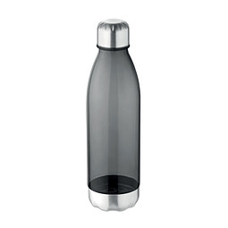 Trinkflasche Tritan 600 ml ASPEN, Transparent Grau