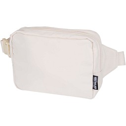 Trip Aware™ Recycelte Reisetasche mit Schultergurt 1 L, offwhite