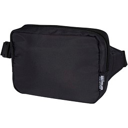 Trip Aware™ Recycelte Reisetasche mit Schultergurt 1 L, schwarz