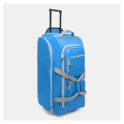 Trolley-Reisetasche 9P,blau, grau