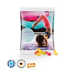 Trolli Fruchtgummi Maxitüte, 50 g, Premium Bärchen, inkl. Druck, Folie weiß