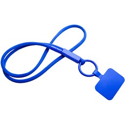 Tubyard Lanyard mit Telefonhalterung und Band aus recyceltem Kunststoff, Ozeanblau