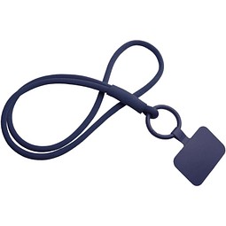 Tubyard Lanyard mit Telefonhalterung und elastischem Band, mondlichtblau