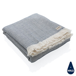 Ukiyo Hisako AWARE™ Four Seasons Handtuch/Decke 100x180cm, navy blau