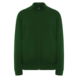 Ulan Sweatjacke Unisex, dunkelgrün, XL
