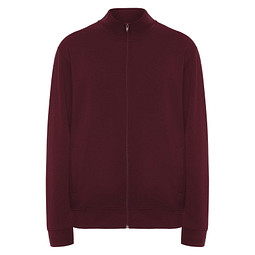 Ulan Sweatjacke Unisex, Garnet, M