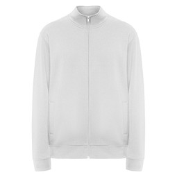 Ulan Sweatjacke Unisex, weiss, M