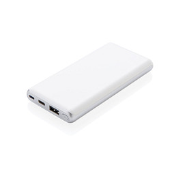 XD COLLECTION Ultraschnelle Powerbank mit PD, 10.000 mAh, weiß