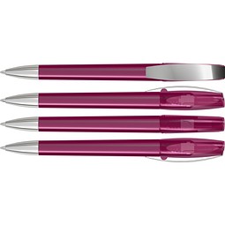 uma® CHILL transparent SI Drehkugelschreiber, magenta