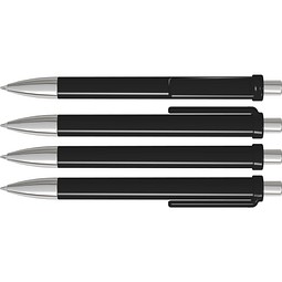 uma® FASHION SI Druckkugelschreiber, schwarz