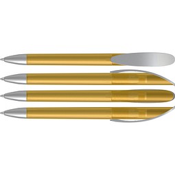 uma® KLICK Drehkugelschreiber, ocker