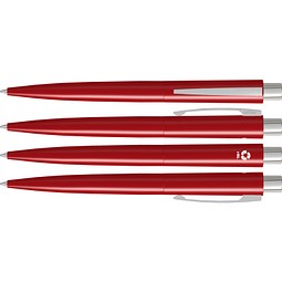 uma® LUMOS RECY Druckkugelschreiber, rot