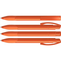 uma® OMEGA grip Druckkugelschreiber, orange