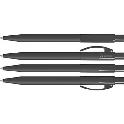 uma® PIXEL RECY Druckkugelschreiber, schwarz