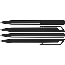 uma® POP Drehkugelschreiber, schwarz