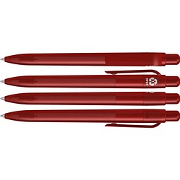 uma® RECYCLED PET PEN FUTURE frozen Druckkugelschreiber, rot