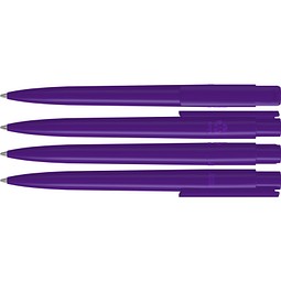 uma® RECYCLED PET PEN PRO Druckkugelschreiber, dunkelviolett