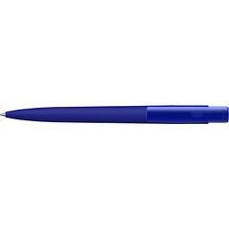 uma® RECYCLED PET PEN PRO K transparent GUM Druckkugelschreiber, dunkelblau