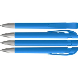 uma® YES F SI Druckkugelschreiber, hellblau