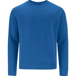 Unisex Sweatshirt mit Rundhalsausschnitt – Klassischer Crewneck, L, BLAU