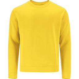 Unisex Sweatshirt mit Rundhalsausschnitt – Klassischer Crewneck, L, GELB