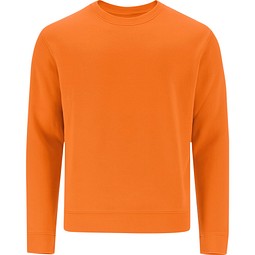 Unisex Sweatshirt mit Rundhalsausschnitt – Klassischer Crewneck, M, ORANGE