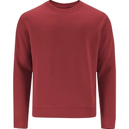 Unisex Sweatshirt mit Rundhalsausschnitt – Klassischer Crewneck, S, BORDEAUX