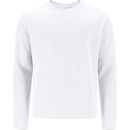 Unisex Sweatshirt mit Rundhalsausschnitt – Klassischer Crewneck, XXL, WEISS