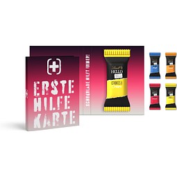 Upsters Vitamin-D Bonbon Wintersun, 1,36 g, Vitamin-D Bonbon, transparente kompostierbare Folie, inkl. Druck