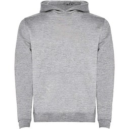 Urban 280 g/m² Kapuzenpullover für Kinder, heather grau, 11/12