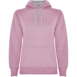 Urban Kapuzenpullover für Damen, hellrosa, XL
