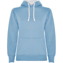 Urban Kapuzenpullover für Damen, himmelblau, S