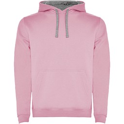 Urban Kapuzenpullover für Herren, hellrosa, M