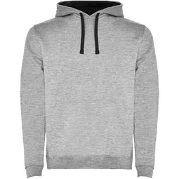 Urban Kapuzenpullover für Herren, Marl Grey/schwarz, M