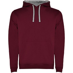 Urban Kapuzenpullover für Herren, Maroon rot, M