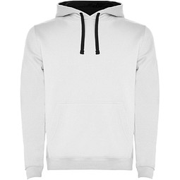 Urban Kapuzenpullover für Herren, weiß/Navy Blue, XL