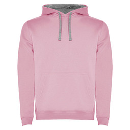 Urban Kapuzenpullover für Kinder, hellrosa, 3/4