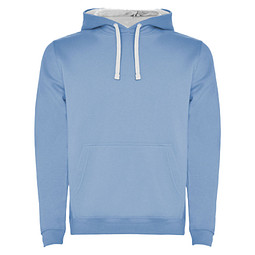 Urban Kapuzenpullover für Kinder, himmelblau, 7/8